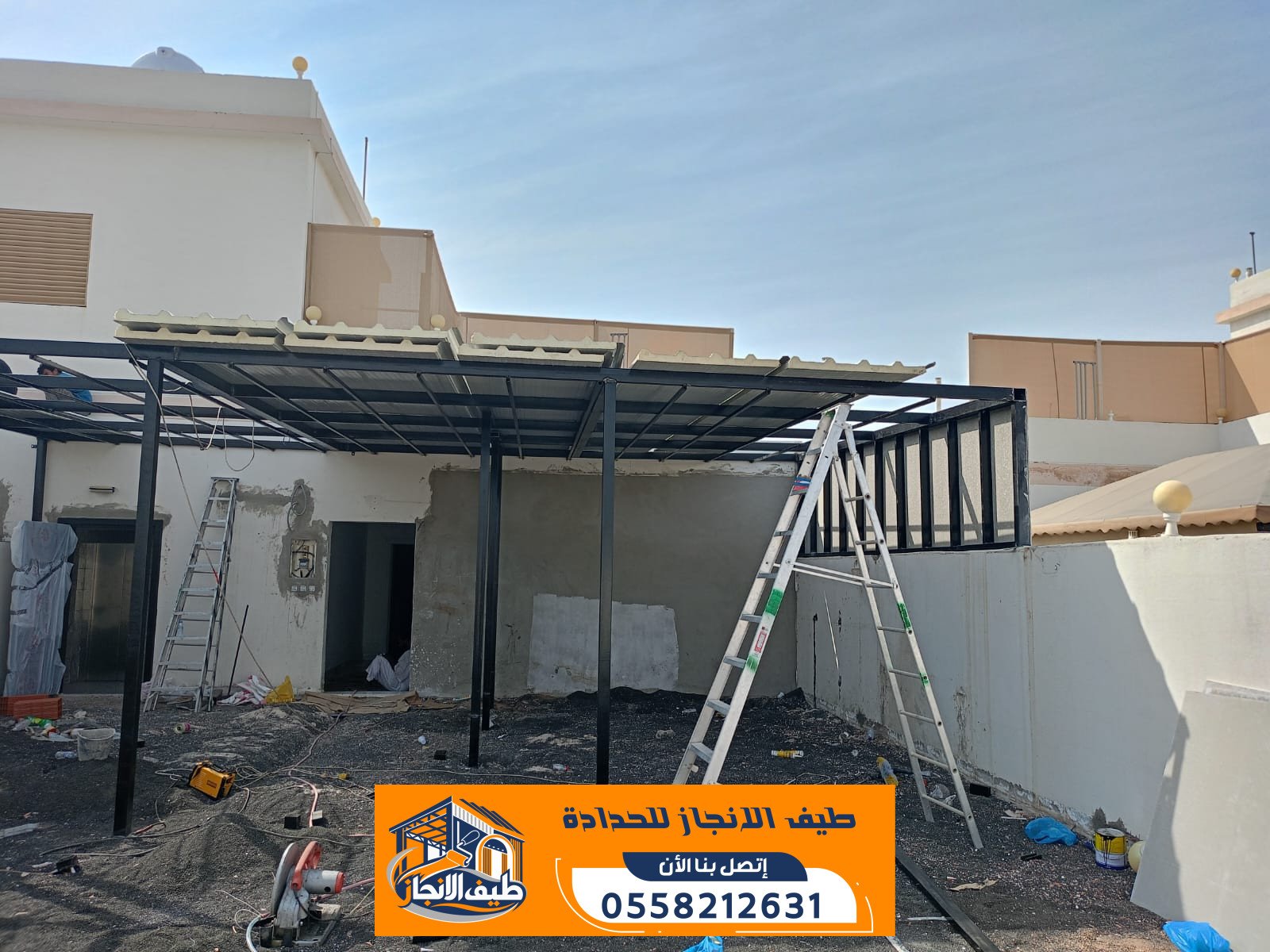 مقاول ساندوتش بانل بالرياض | تركيب غرف وملاحق واسقف معزولة حسب الطلب | 0558212631