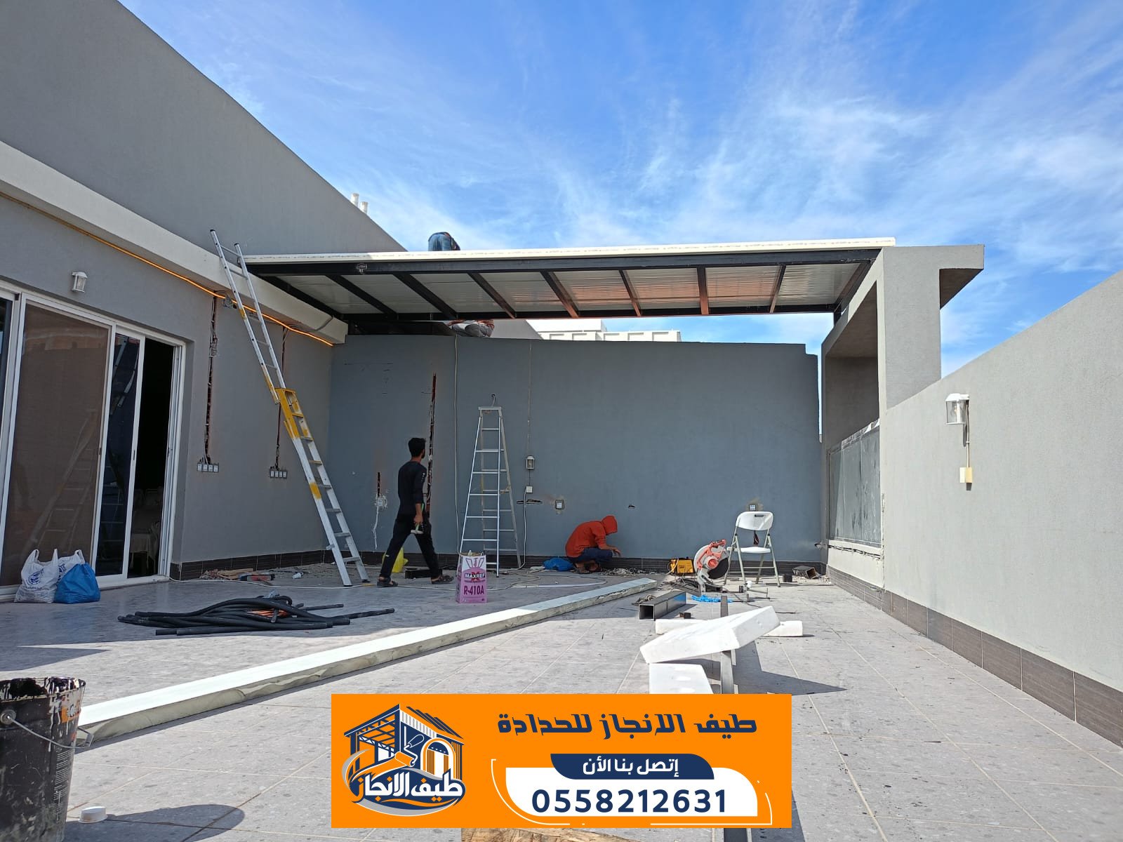 مقاول ساندوتش بانل بالرياض | تركيب غرف وملاحق واسقف معزولة حسب الطلب | 0558212631